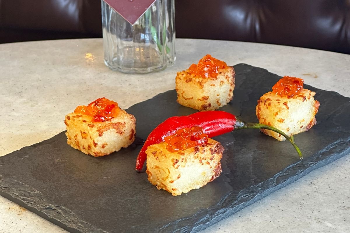 Mini Crepe de Queijo e Ervas